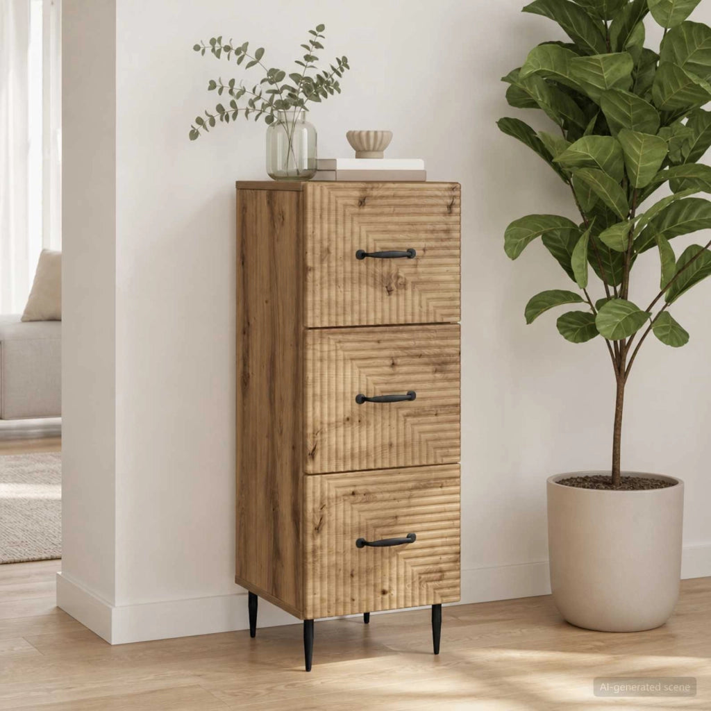 Mobile con Cassetti 33 x 34,5 x 89,5 cm Legno ingegnerizzato 894854