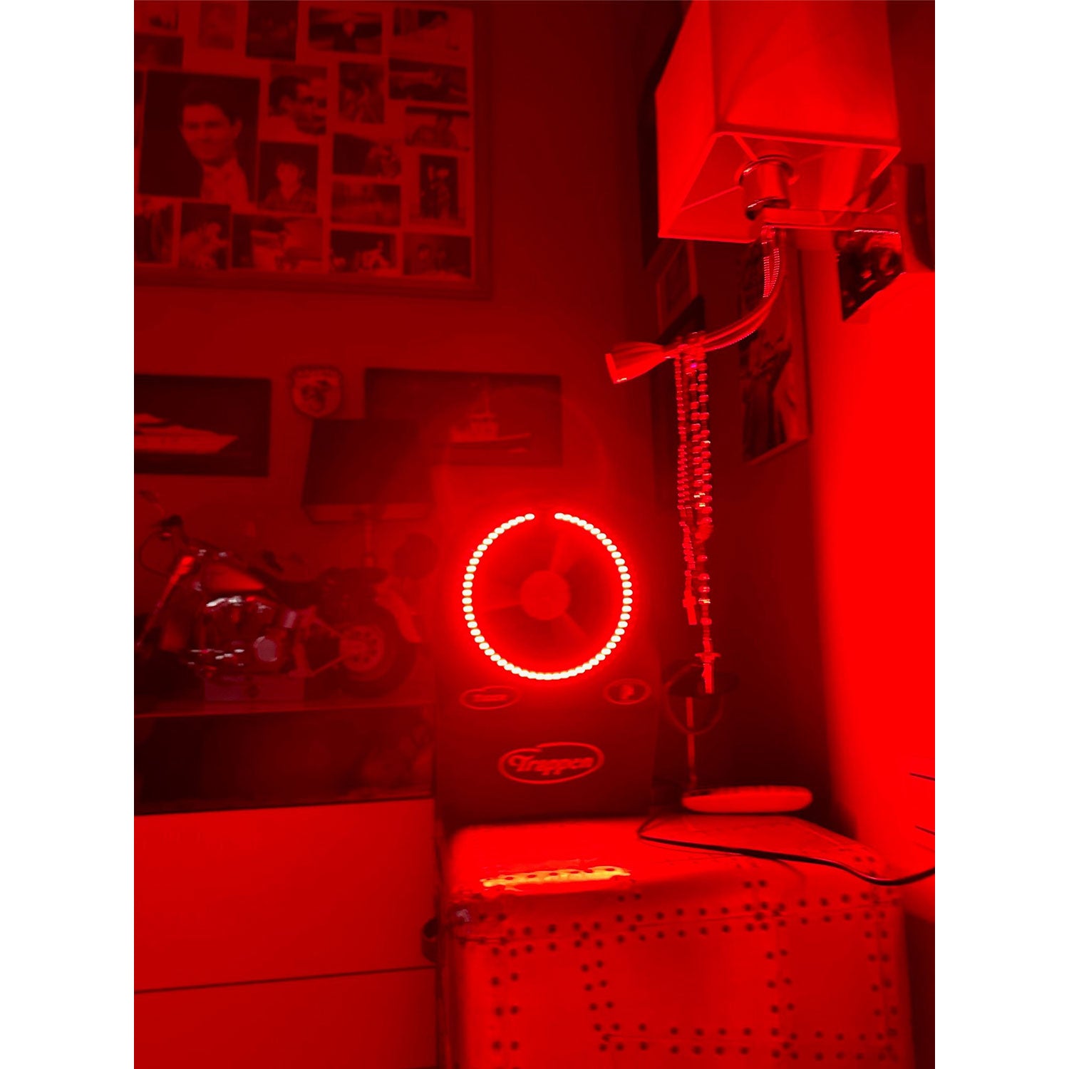 Zanzariera Elettrica ad Aspirazione 13W Trappen Tiger Beauty con Luce Rossa 660 nm