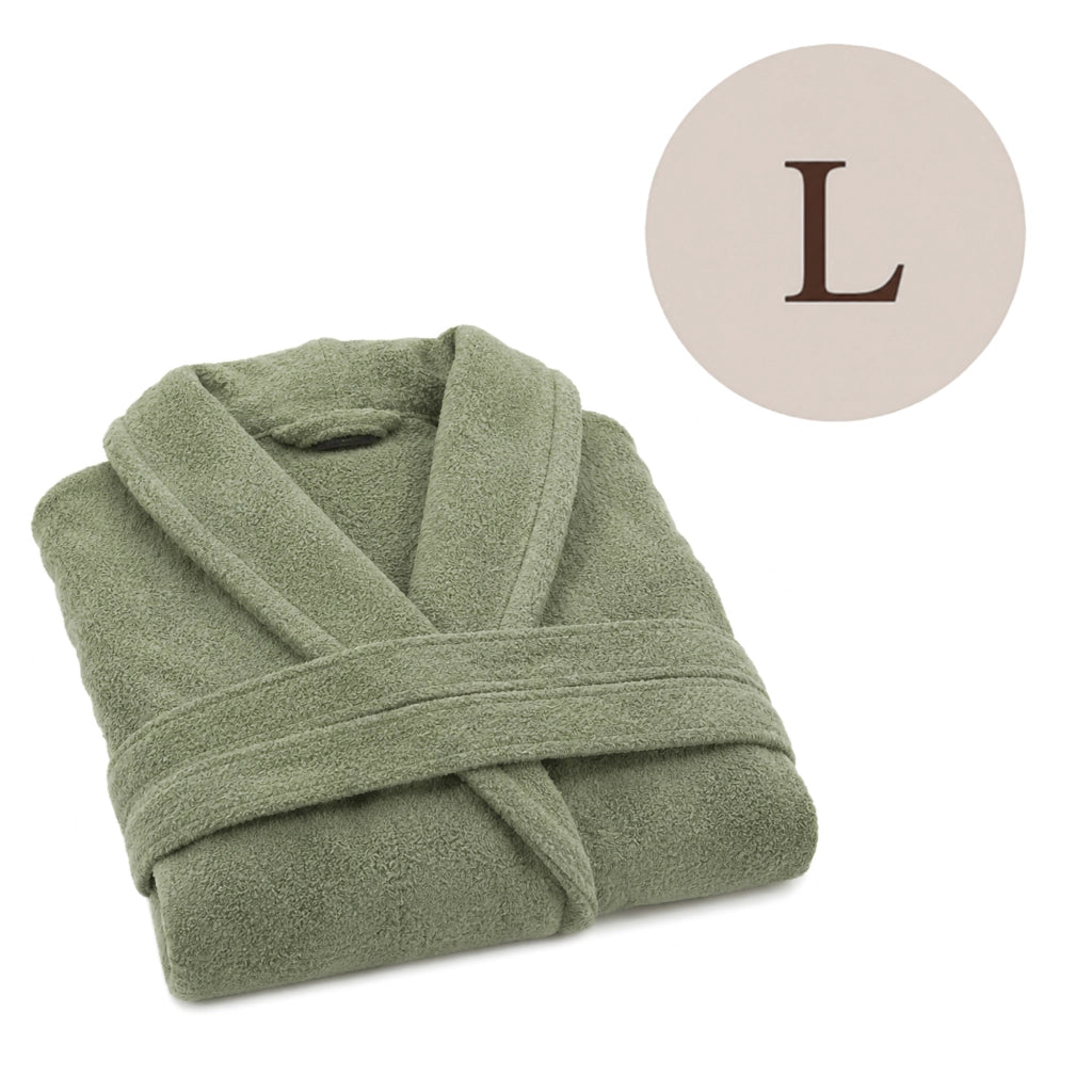 Satotite, Accappatoio 100% Cotone con Cappuccio, Verde Menta