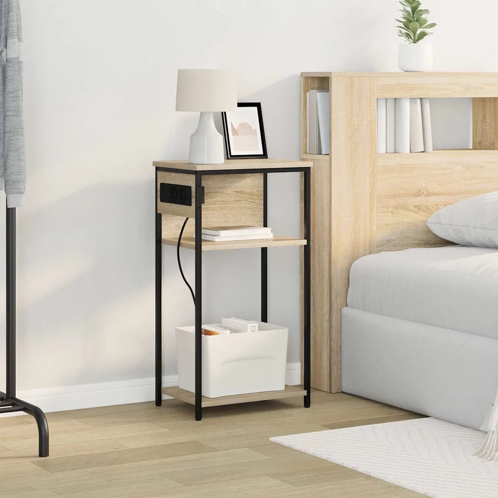 Armadio da Notte Rovere Sonoma 41 x 28 x 76 cm 859576