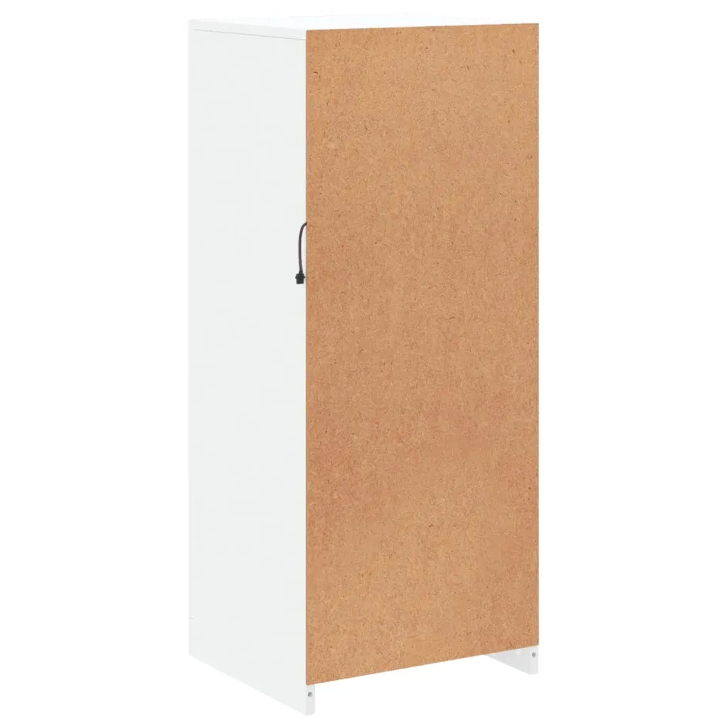 Credenza con Luci LED Bianca 41x37x100 cm 836644