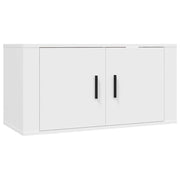 Mobile TV multimediale scaffale TV mobile TV credenza TV sala da pranzo soggiorno camera da letto montaggio a parete 80 x 34,5 x 40 cm bianco 02_0027804
