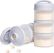 Scatola di dosaggio per polvere di latte - Tornino per polvere di latte - Polvere di latte - Scatola di conservazione - Contenitore - Must have!