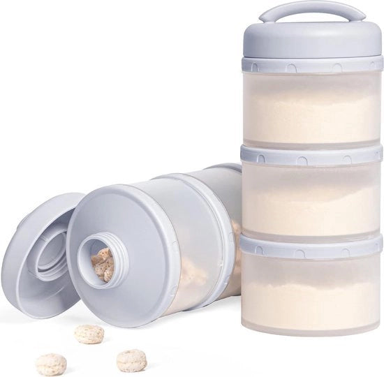 Scatola di dosaggio per polvere di latte - Tornino per polvere di latte - Polvere di latte - Scatola di conservazione - Contenitore - Must have!