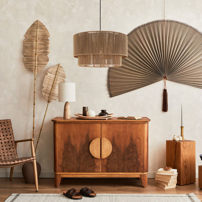 Lampada APP1836-1CP Nature Black