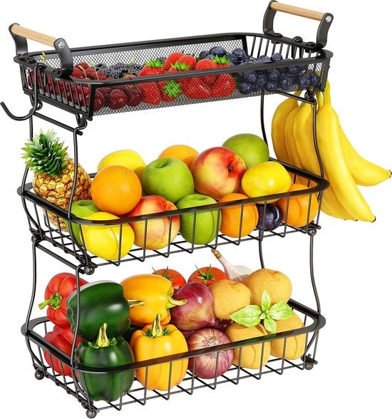 Cestino di Frutta, Design Moderno - 47 x 50 x 39 cm