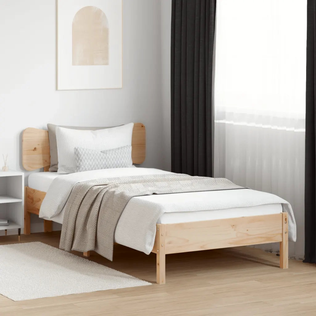 Testiera | Testata 75 cm in Legno Massello di Pino