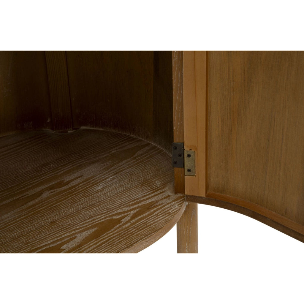 Credenza VKH767, Marrone, Legno, 81x46x82 cm