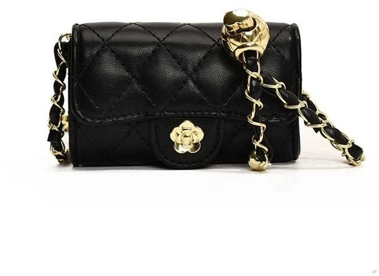 Borsa da braccio per donne - Borsa da braccio - Cinturino rimovibile - Borsa da sera mini per donna - Nero
