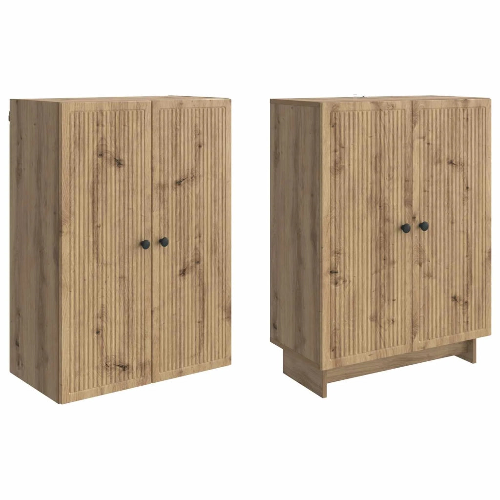 Set di armadi 2 pz Rovere Artigianale Legno ingegnerizzato 3416366
