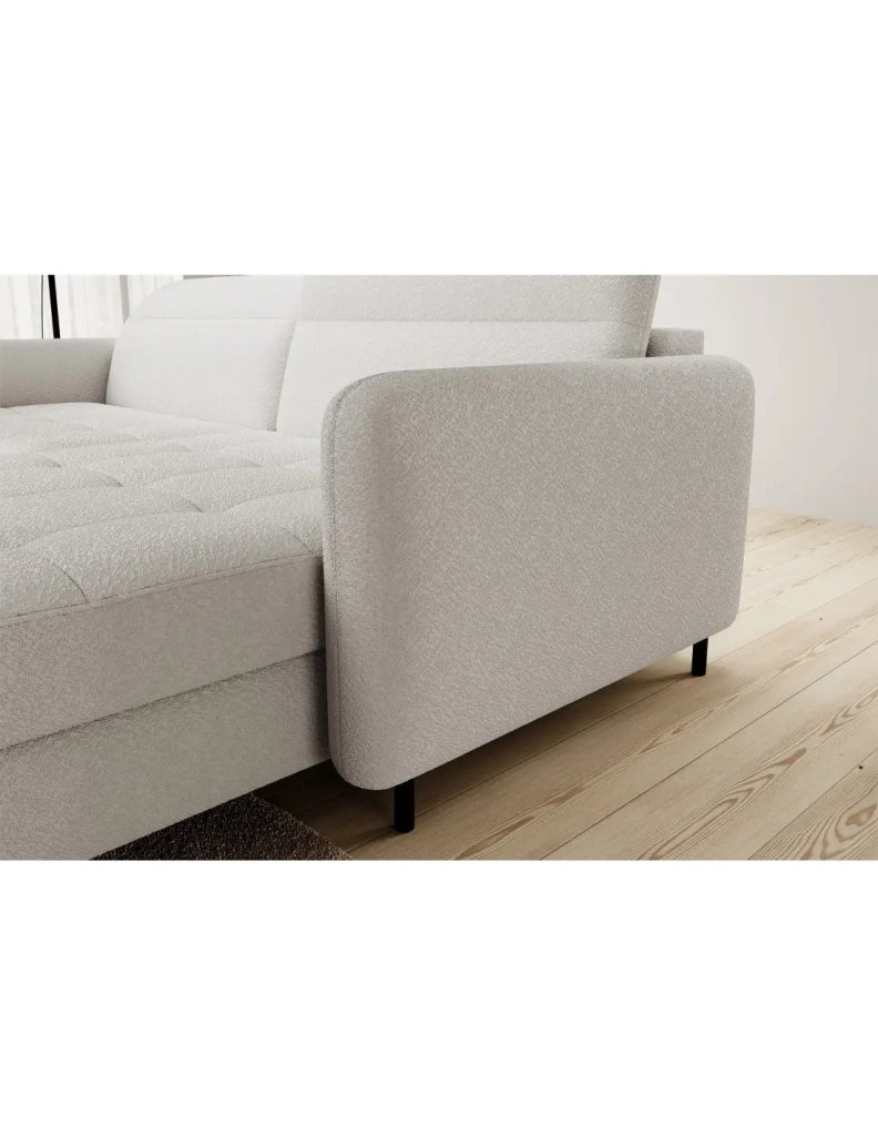Divano ad angolo collezione GOUMSI colore Bianco alpino