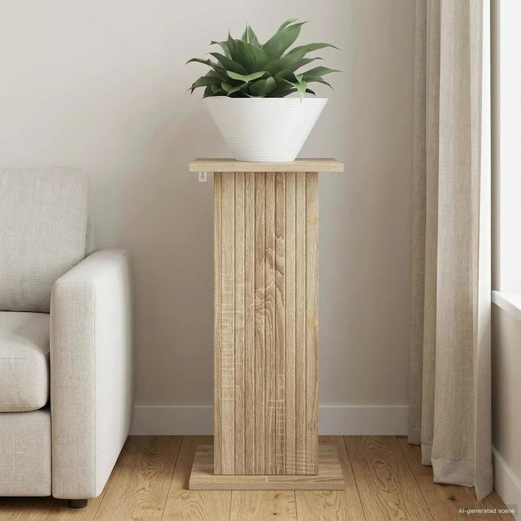 Supporto per piante Rovere Sonoma 30,5 x 30 x 60,5 cm