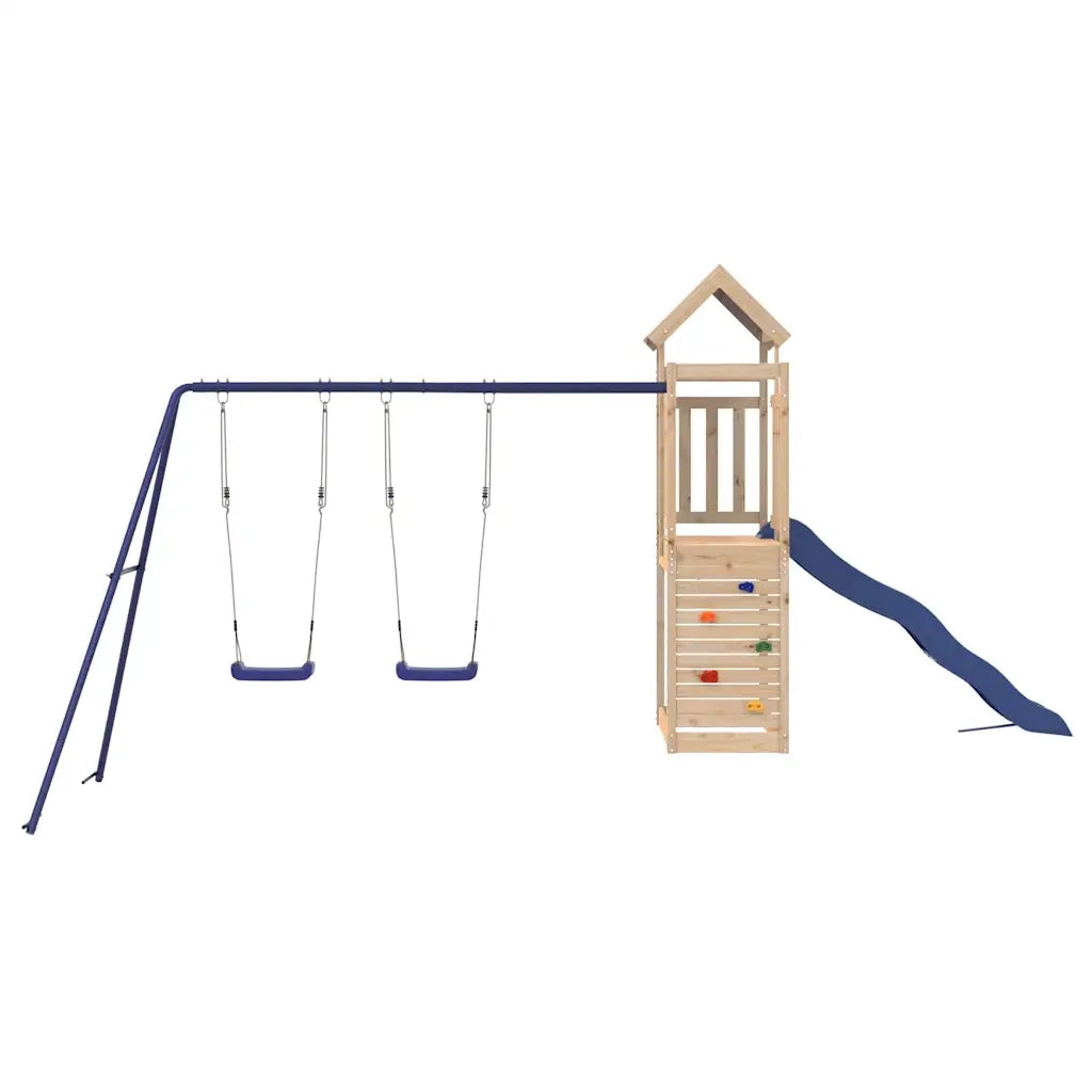 Set da Gioco da Esterno in Legno Massello di Pino 3279187