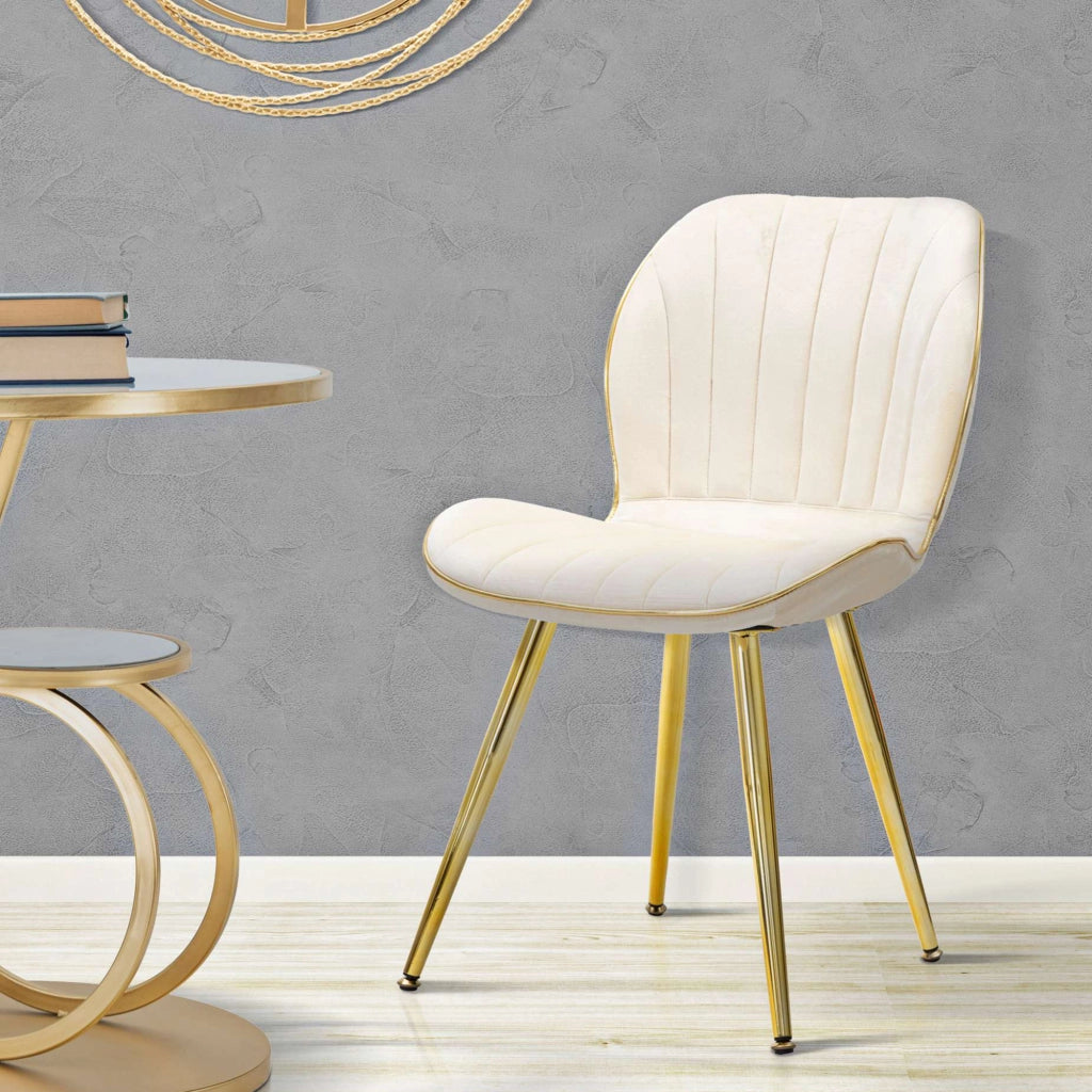 Bohinj, Sedia 2 Sedie, Bianco Crema