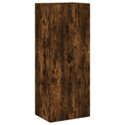 Mobile TV multimediale mensola TV credenza TV sala da pranzo soggiorno camera da letto a parete rovere affumicato 40,5 x 30 x 102 cm legno ingegnerizzato marrone 02_0028131