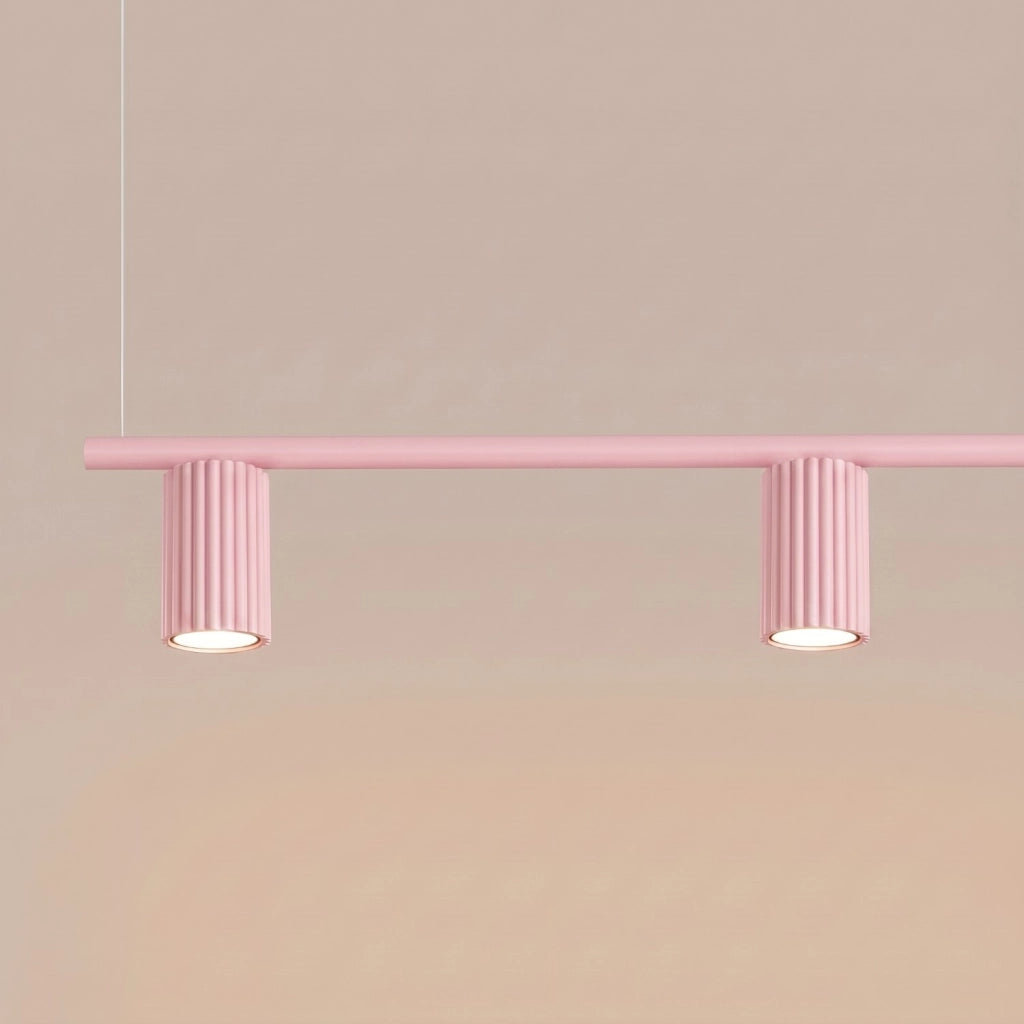 Lampadario KARBON 4 rosa