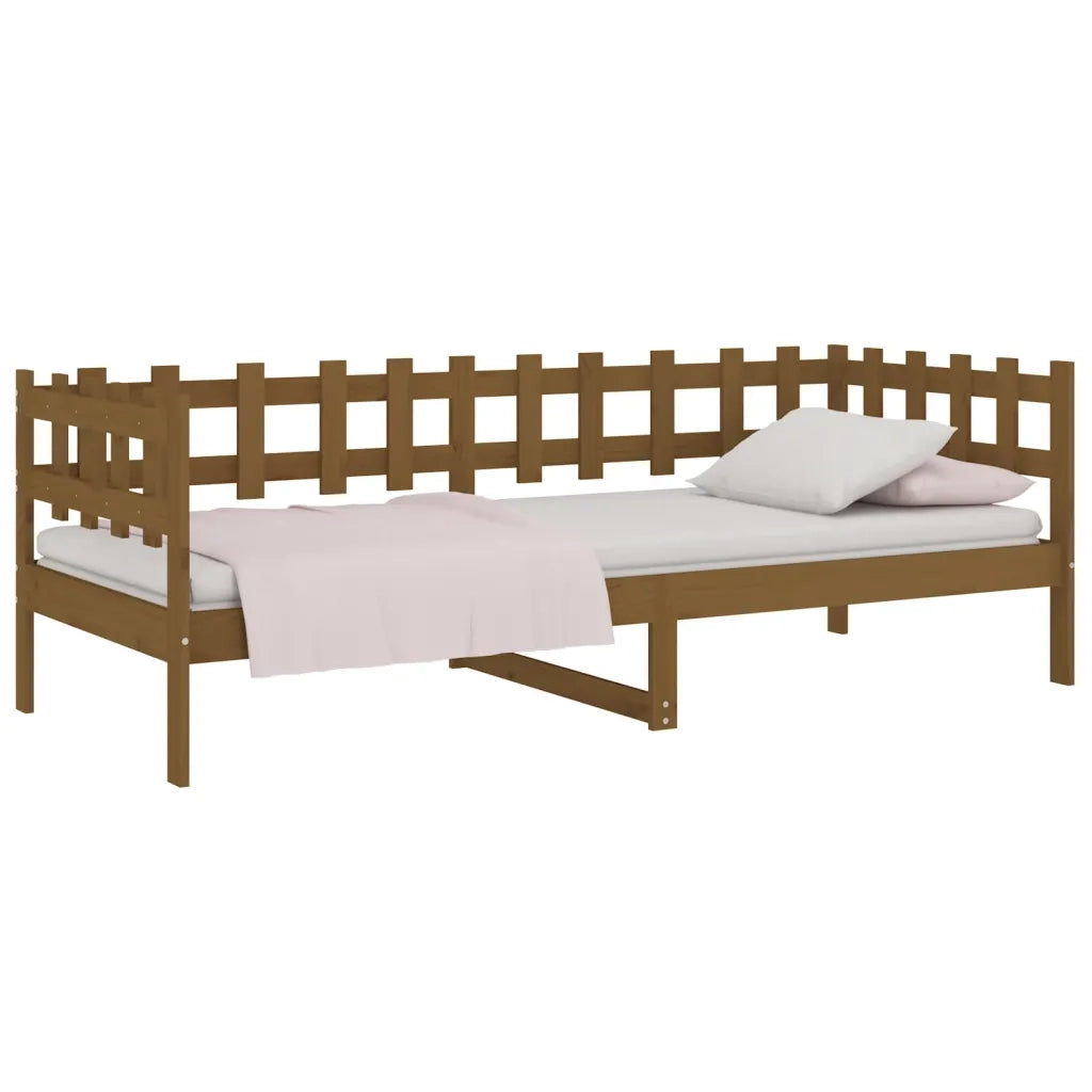 Divano Letto senza Materasso Ambra 90x200cm Legno di Pino 820759