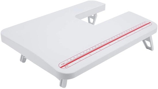 Tavolo di estensione per macchine da cucire compatibile con Zanger 8280 1507, tavolo di estensione portatile originale mini, piattaforma di estensione in plastica per macchine da cucire domestiche