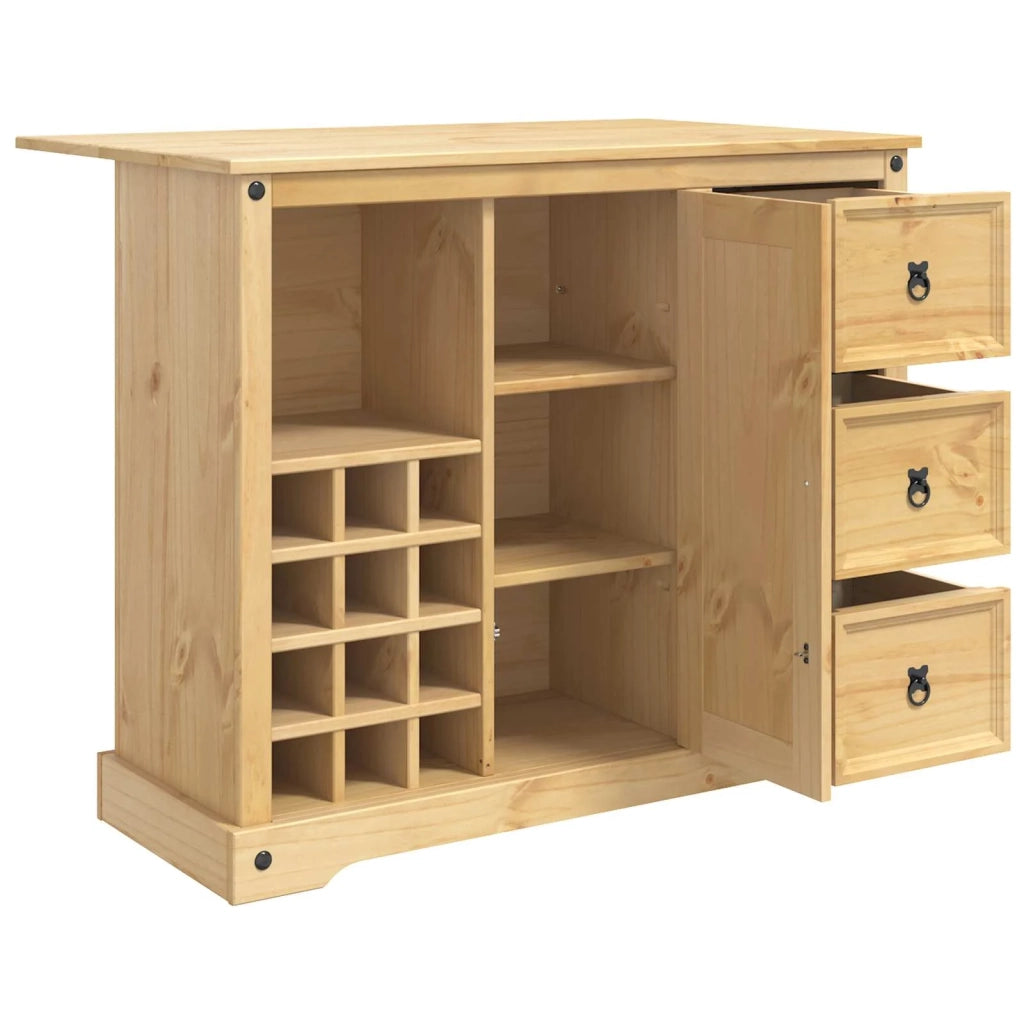 VidaXL Stoccaggio in cucina con porta Cera di Miele 112 x 70 x 91,5 cm 42033378