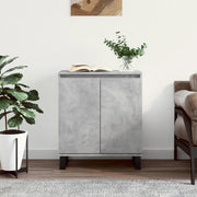 Credenza-Buffet-Armadio da cucina Grigio Cemento 60x35x70 cm in Legno Multistrato 491955