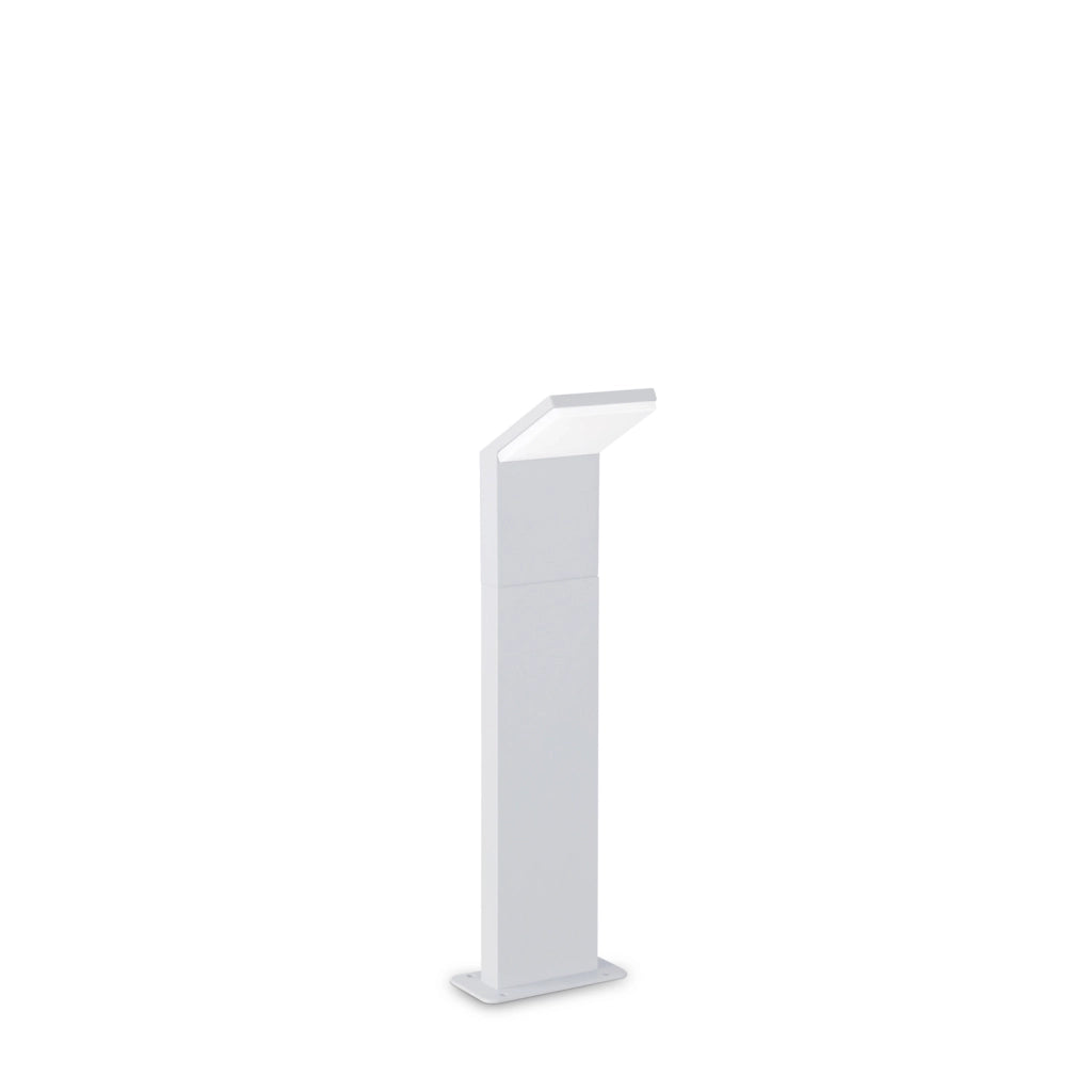 Piantana Da Terra Moderna Style Alluminio Bianco Led 9W 4000K Ip54