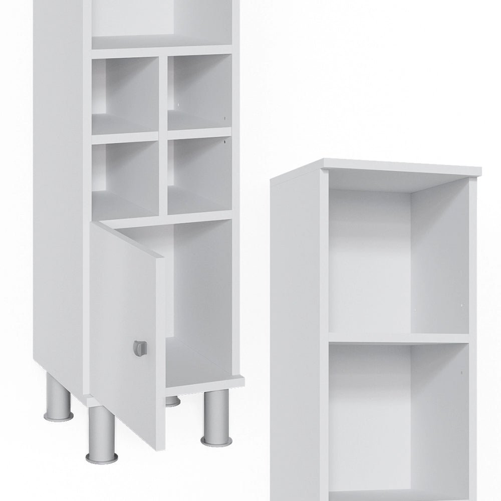 Mobiletto bagno Fynn Bianco 30 x 130.6 cm porta piccola Vicco