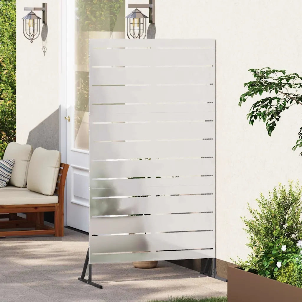 Schermo per Privacy Grigio 100 x 50 x 180 cm Acciaio CFW4879122