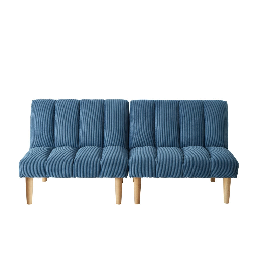 Divano Letto 2 Posti 167 cm ¨C MINIMAL ¨C Tessuto, Schienale Reclinabile