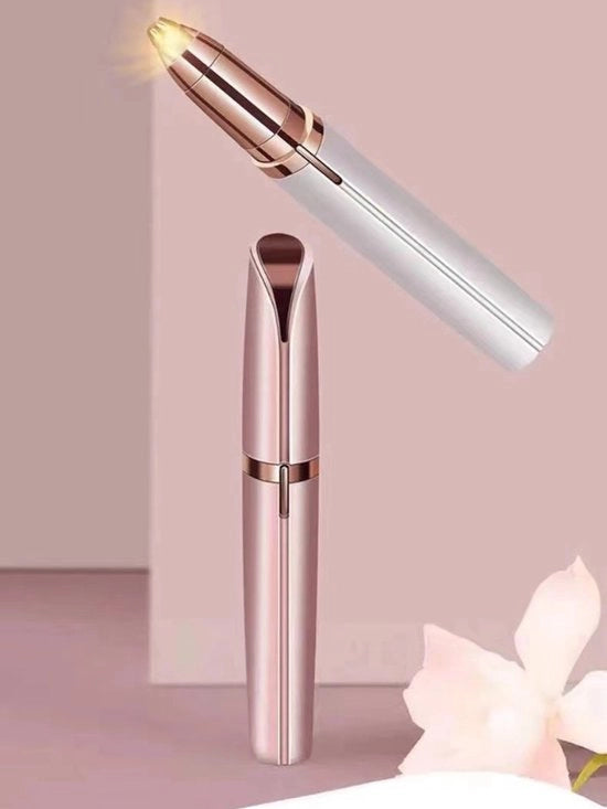 Epilatore per il viso donna - Depilazione senza dolore - Viso epilatore - USB - Depilazione elettrica - Champagne oro