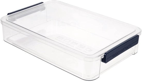 Cassa di progetto portatile per documenti A4, contenitore di archiviazione trasparente e ripiegabile in plastica, organizzatore per ufficio, protezione dossier, documenti, riviste, protezione della carta