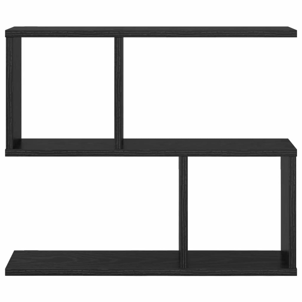 Scaffale da parete Rovere Nero 60 x 12 x 50,5 cm 8012253