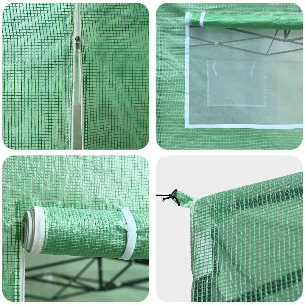 Serra con struttura pop-up Verde 290 x 430 x 315 cm Ferro CFW3122259