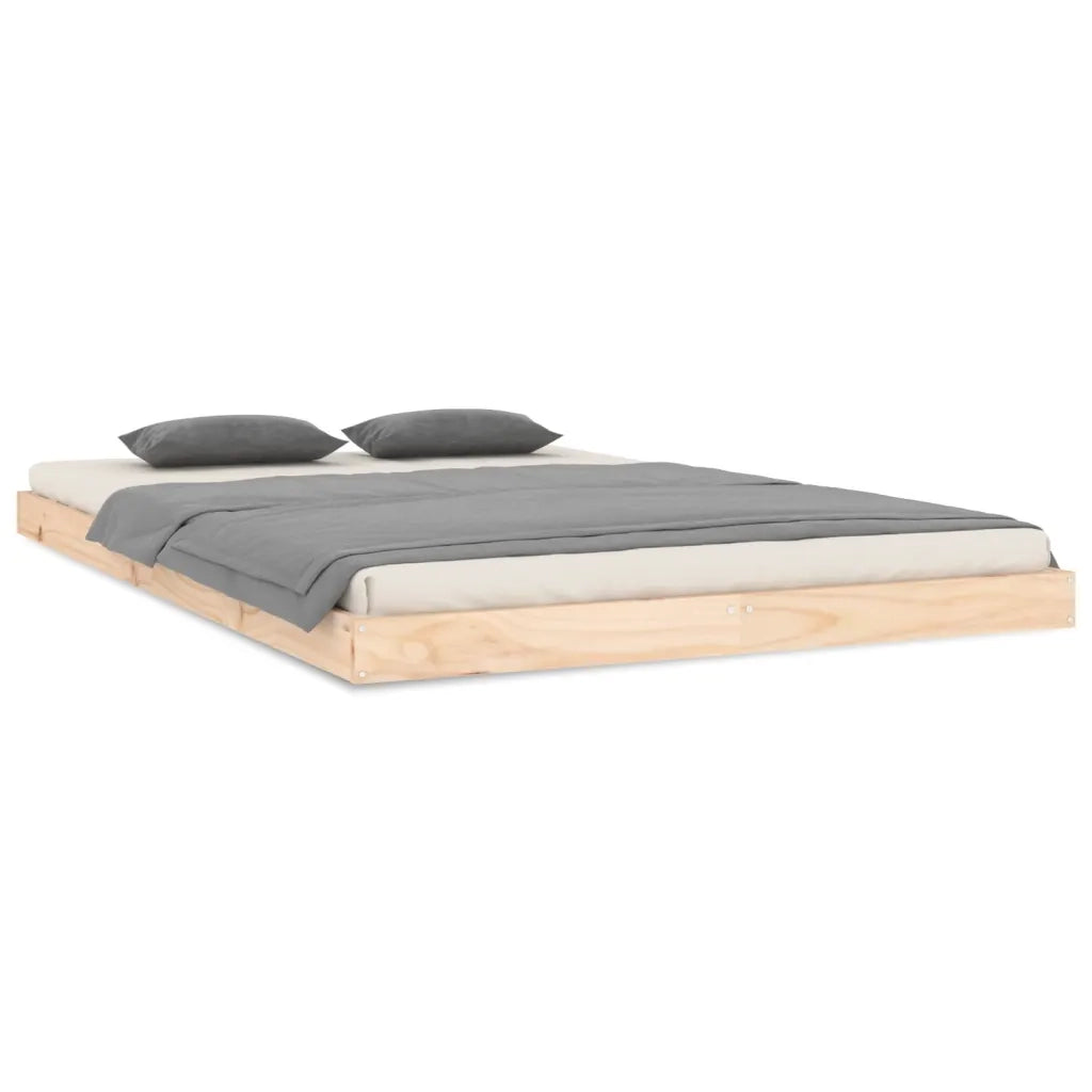 Giroletto senza Materasso-Struttura Letto 120x200 cm in Legno Massello di Pino 401151
