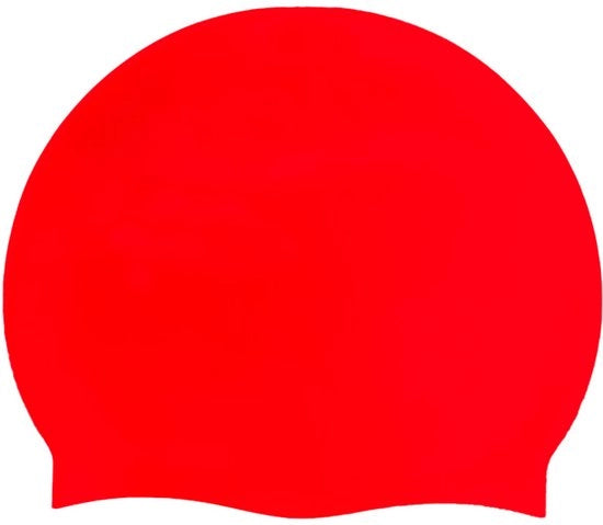 Pari di cappelli da bagno, cappelli da bagno per uomo e donna, cappelli da bagno, cappelli da bagno in silicone antiscivolo di alta qualità, impermeabili, ipoallergenici, elasticizzati e comodi, adatti per capelli lunghi e corti - rosso