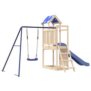 Set da Gioco da Esterno in Legno Massello di Pino CFW2451273