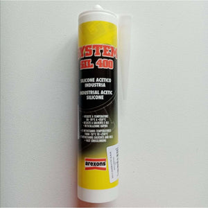 Arexons 310ml silicone acetico industria sil400 alta temperatura trasparente