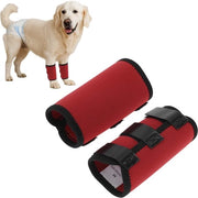 Supporto Articolare Arti Inferiori per Cani - Fasciatura per Articolazione della Caviglia - Protezione Articolare - Applicazione di Spalla - Benda - Materiale Neoprene Idrorepellente - Dimensioni 17,5 cm x 11,5 cm - Applicatore per Arti Inferiori Cani