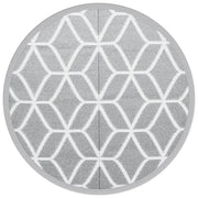 Tappeto da Esterno ARAKIL Grigio ?120 cm in PP CFW3939557