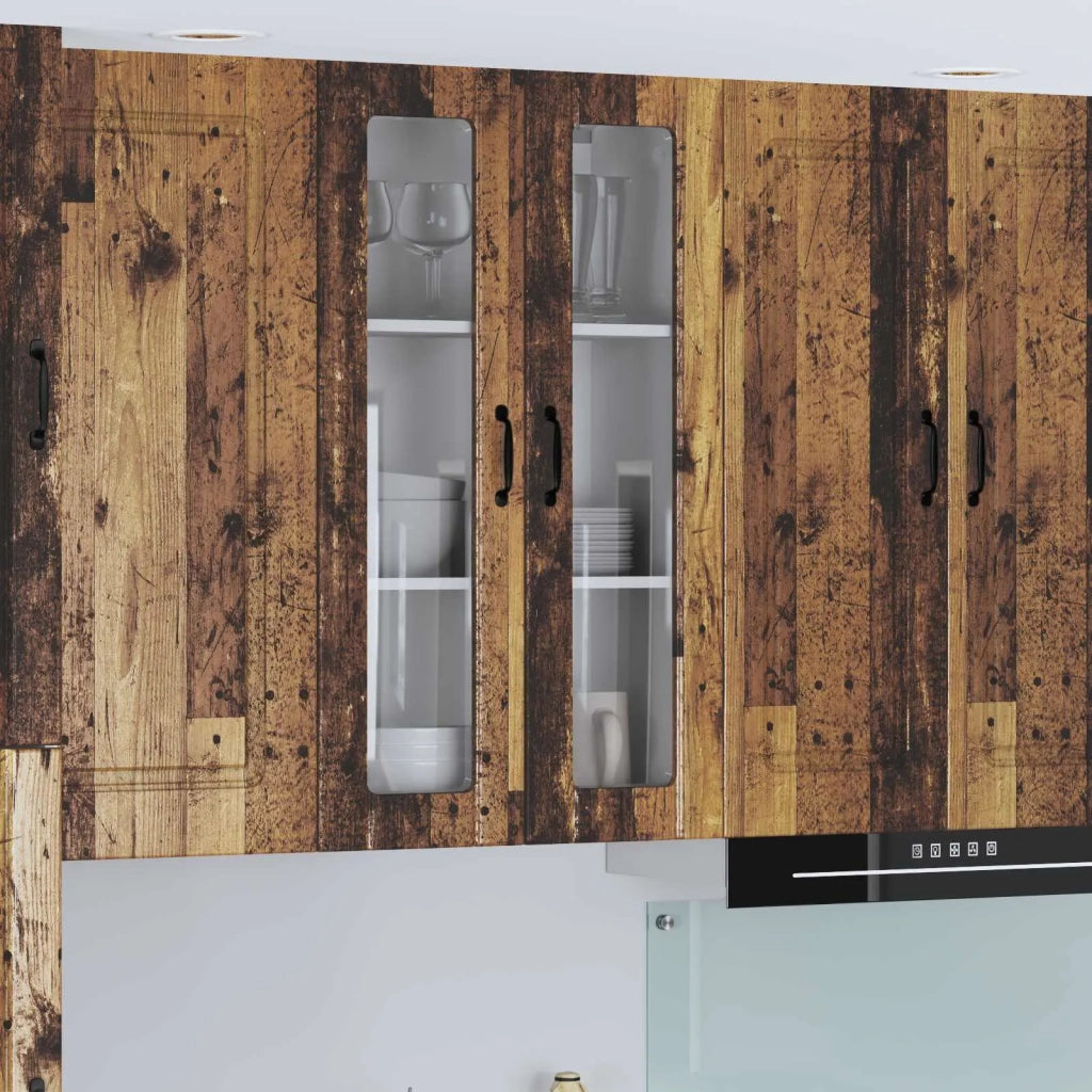Pensile cucina con porta Lucca Legno antico 60 x 31 x 100 cm 885183