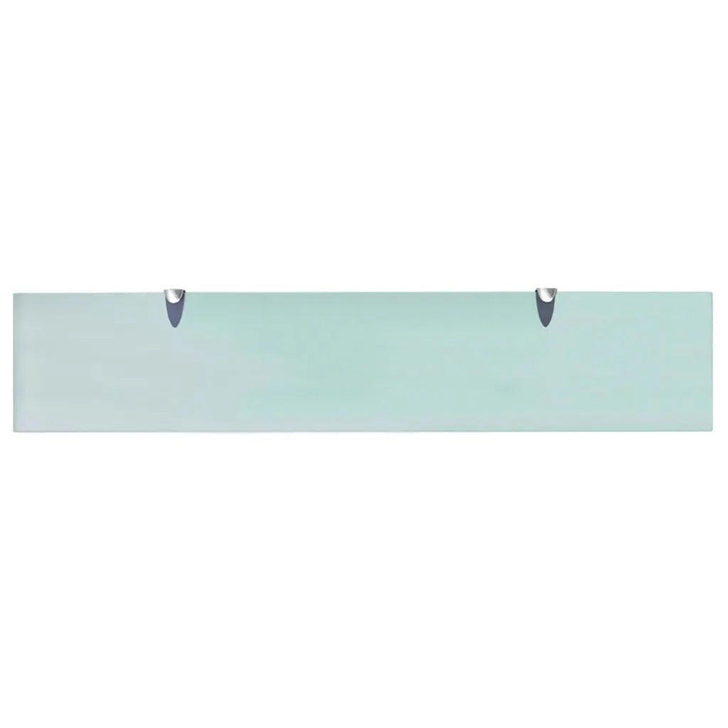 Mensole Galleggianti 2 pz in Vetro 100x20 cm 8 mm cod mxl 33339