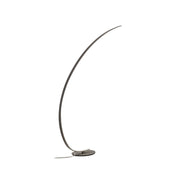Lampada da terra IOLE P/T - Struttura in alluminio titanio, LED 30W 1000lm 3000K, Dimmerabile Push integrato - Design Minimalista Gealuce