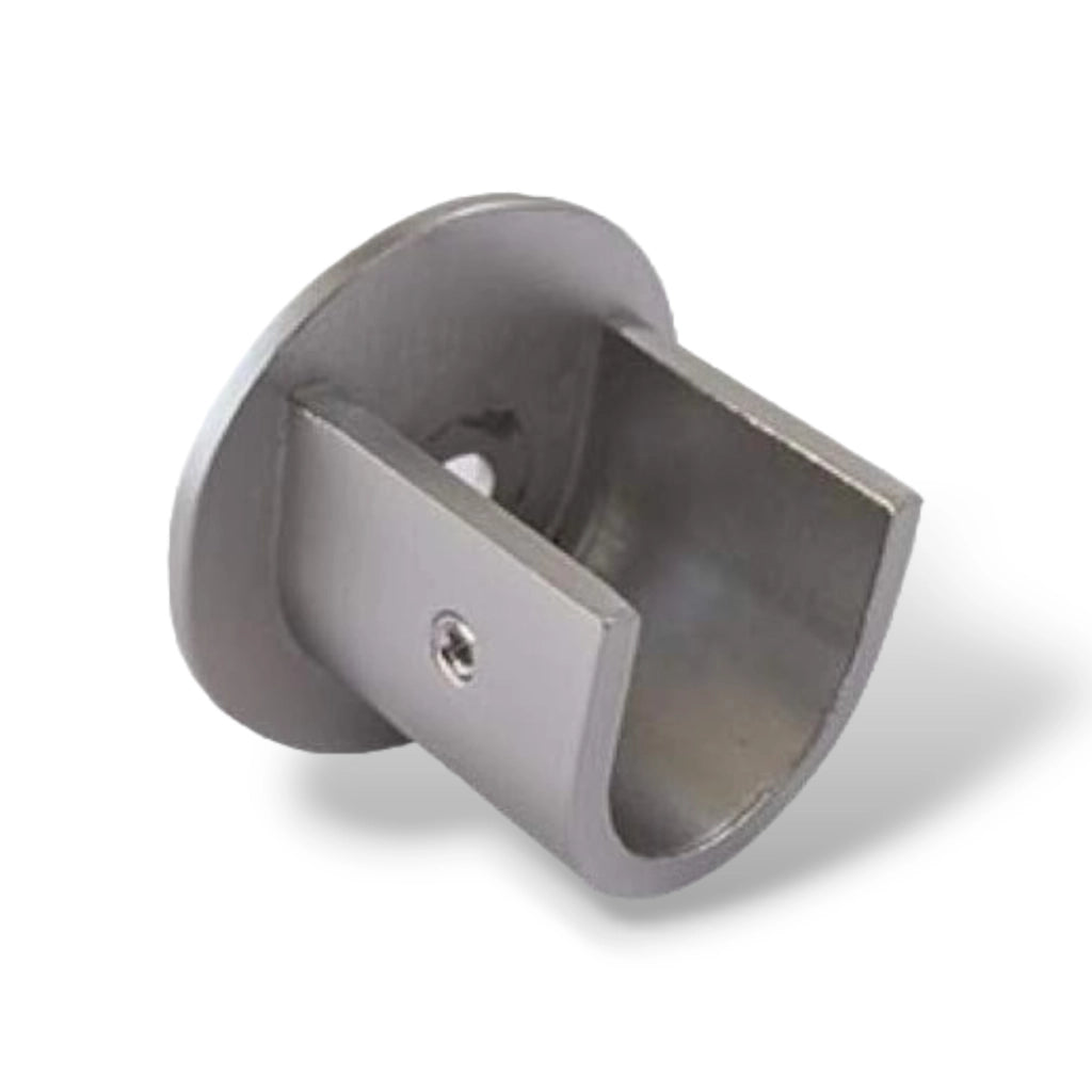 SUPPORTO PARETE - PARETE DIAM. 20 MM NICHEL SATINATO