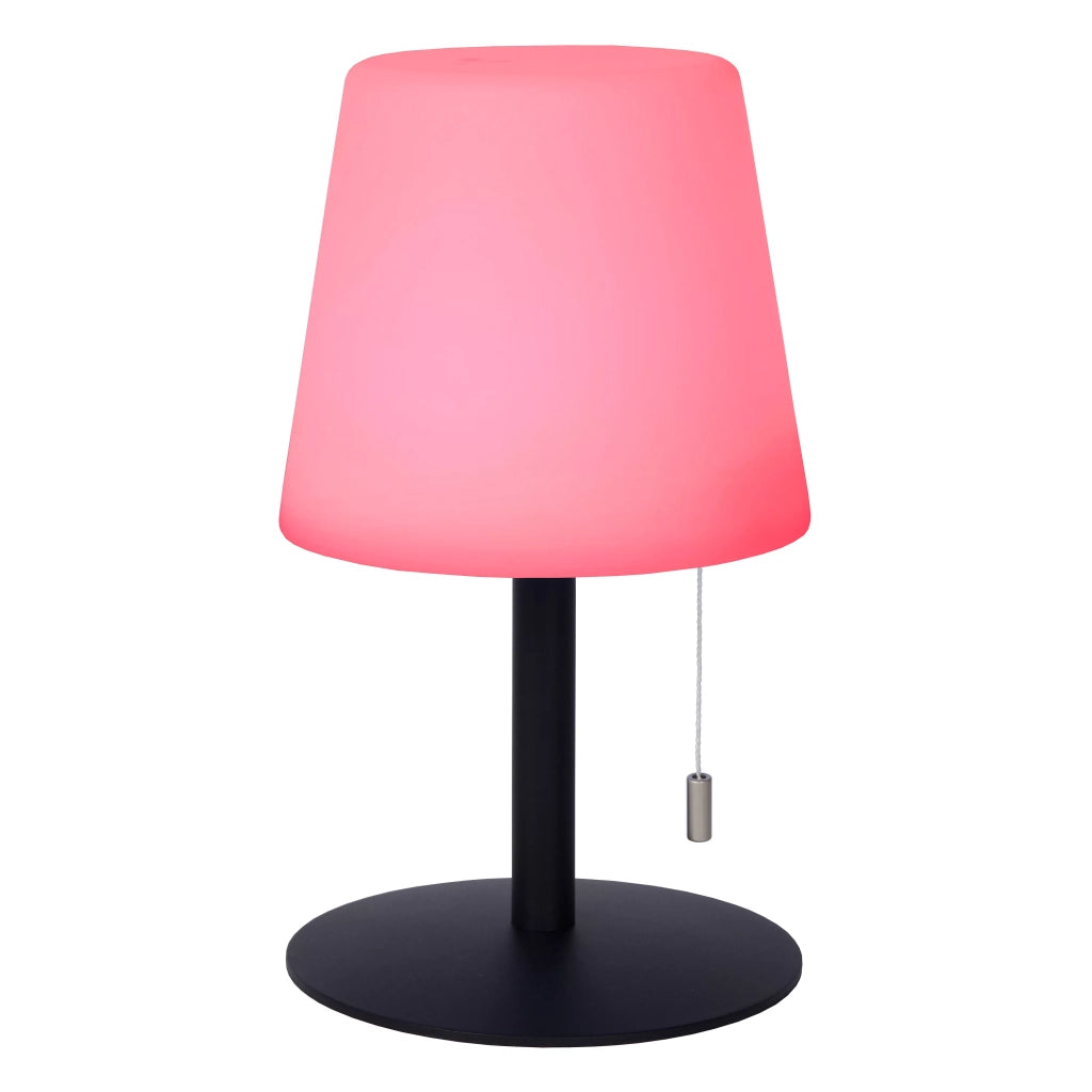 Lampada terrazzo nera LED 1,8W RGB IP44 Lucide RIO
