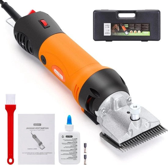 Clipper Elettrico per Cani con Filo L31-W8-H7cm colore Arancione