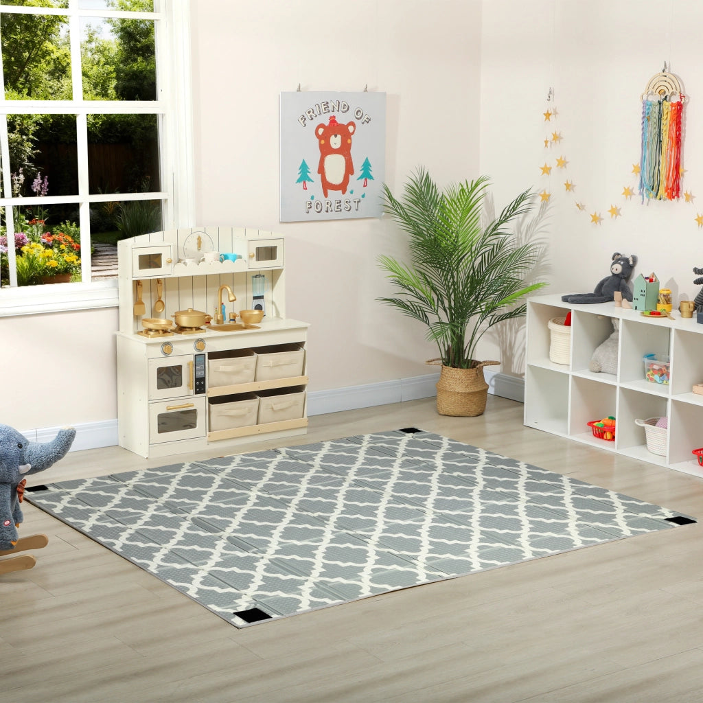 Tapis de jeu per bambini ¨C zephmum ¨C multicolore 202x180.5x1 cm