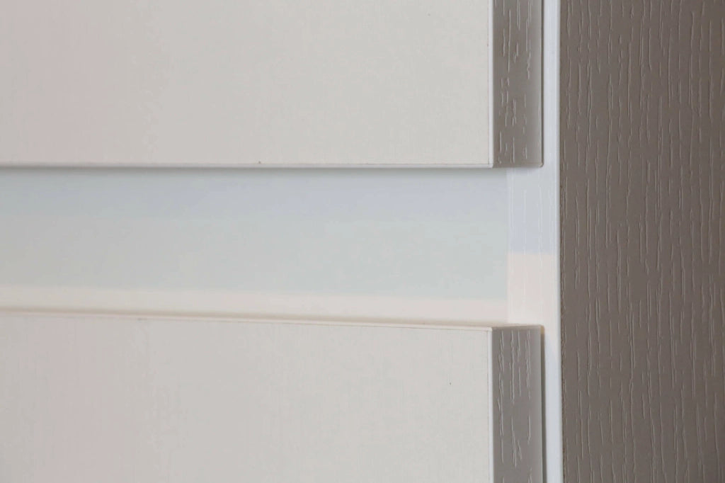 Attiniaro, Armadio Multiuso Grande 6 Ripiani Made in Italy, 80x195h cm Bianco