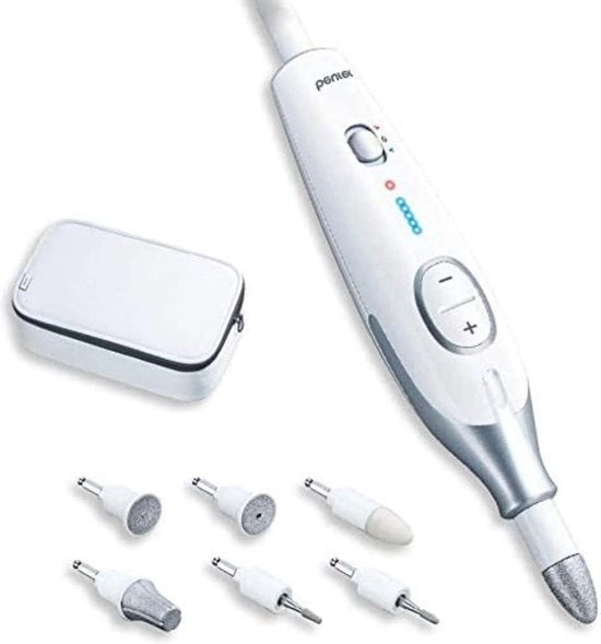 Set di manicure e pedicure elettrico per mani e piedi - 7 accessori di alta qualità