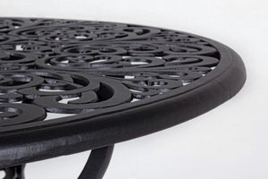 Tavolo da Giardino Ø110x71,5h cm Victoria Antracite