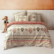 Grand River, Copripiumino Matrimoniale Federa Inclusa, 220x260 cm Multicolore