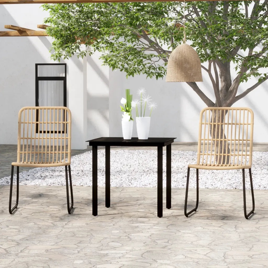 Set Mobili da Pranzo da Giardino 3 pz | Set Salotto da Giardino Rovere